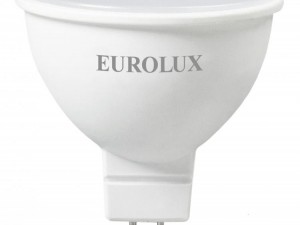 Лампа светодиодная EUROLUX LL-E-MR16-7W-230-2,7K-GU5.3 - фото 1